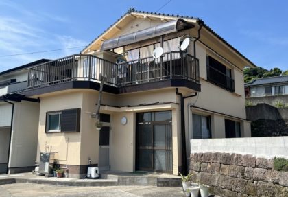 南さつま市御物件様邸外壁塗装、屋根塗装工事