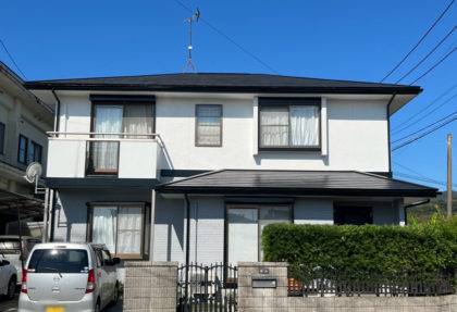 霧島市御物件様邸外壁塗装、屋根塗装工事