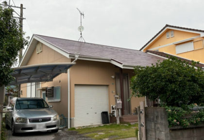 霧島市御物件様邸外壁塗装、屋根塗装工事