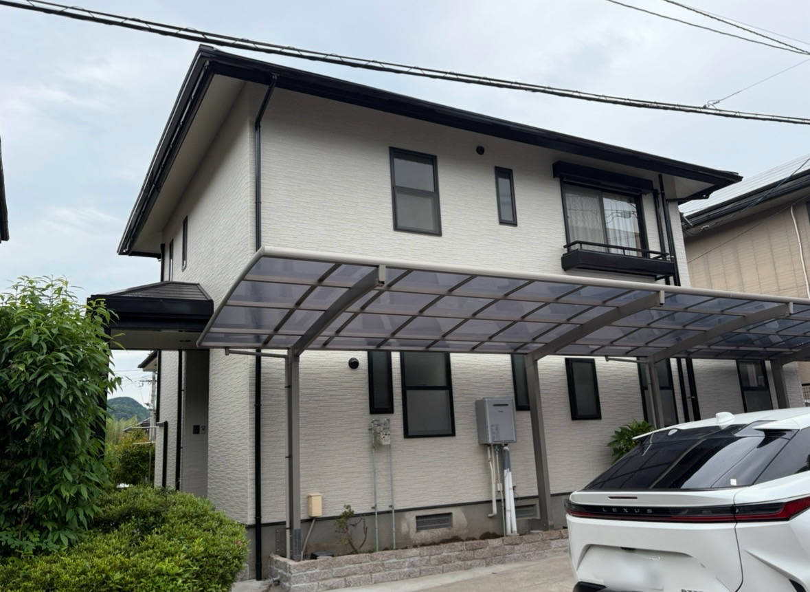 霧島市御物件様邸外壁塗装、屋根塗装工事