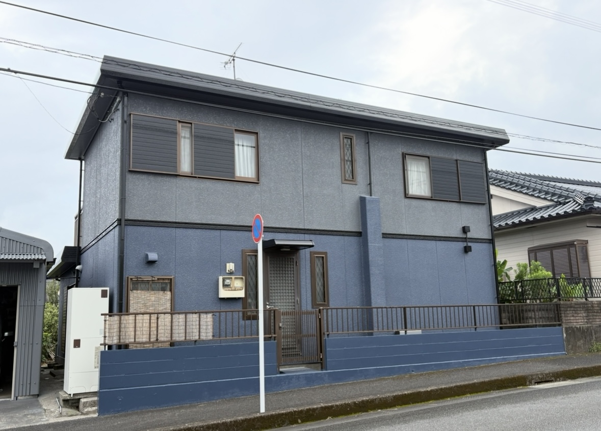 指宿市御物件様邸外壁塗装、屋根塗装工事