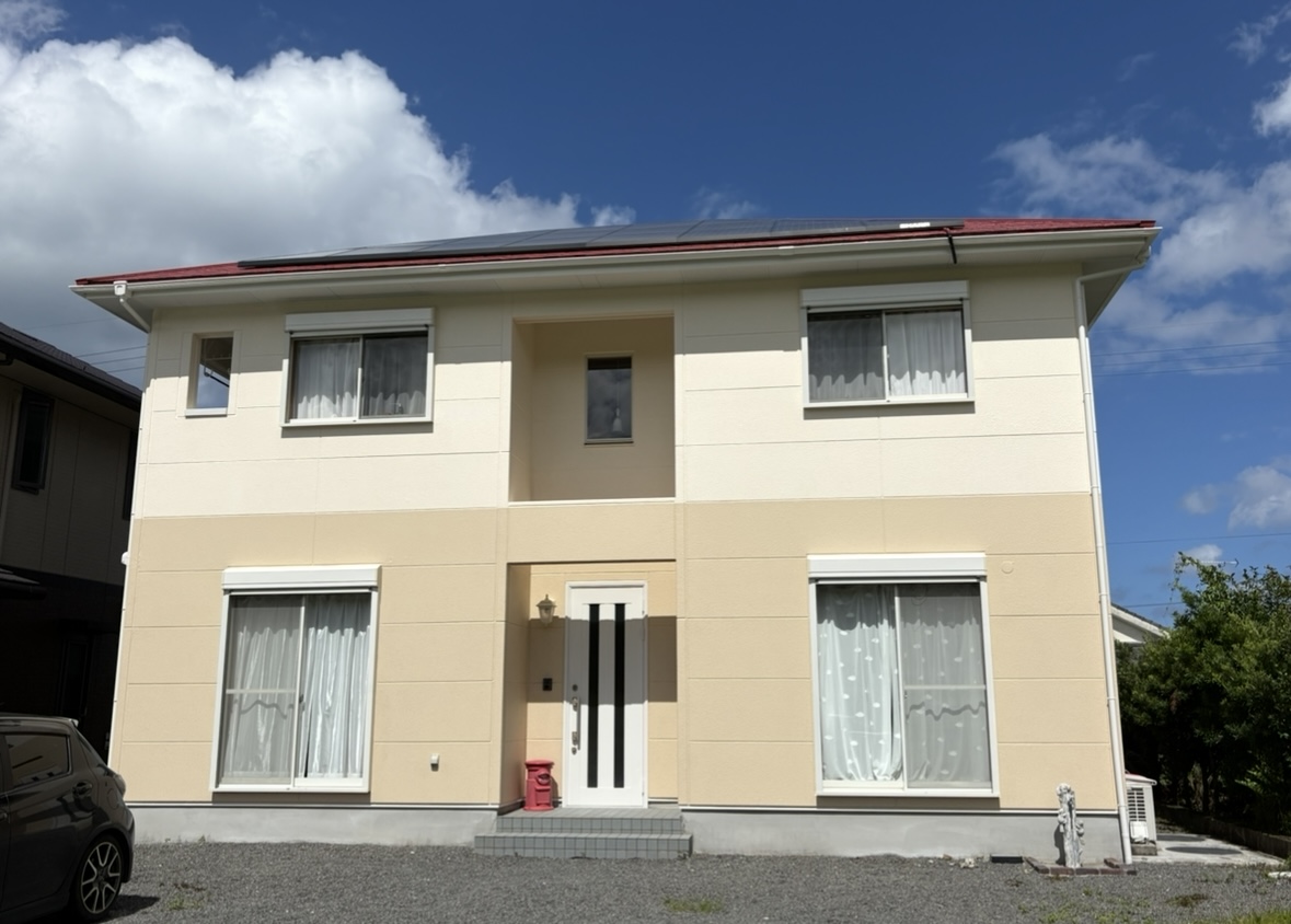 日置市御物件様邸外壁塗装、屋根塗装工事