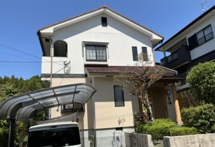 霧島市御物件様邸外壁塗装、屋根塗装工事