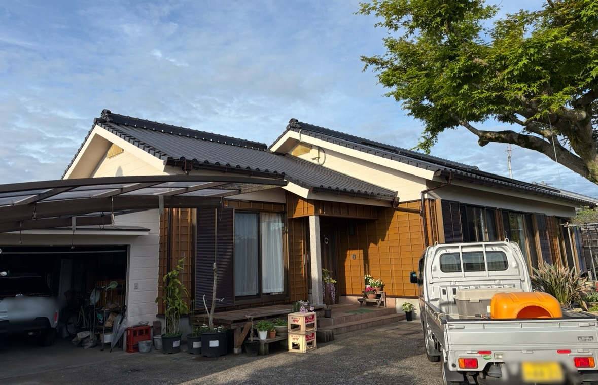 南さつま市御物件様邸外壁塗装、屋根塗装工事
