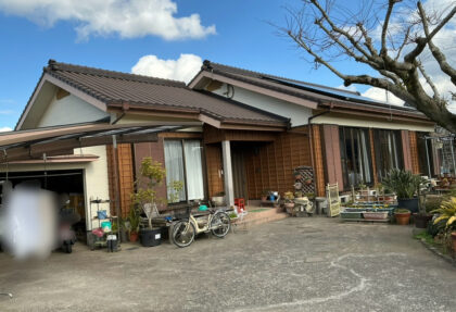 南さつま市御物件様邸外壁塗装、屋根塗装工事