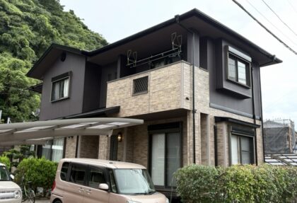 鹿児島市御物件様邸外壁塗装、屋根塗装工事