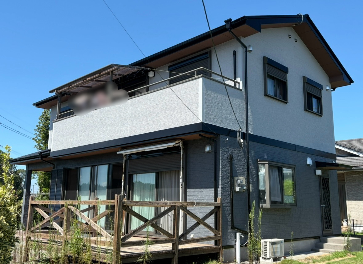 曽於市御物件様邸外壁塗装、屋根塗装工事