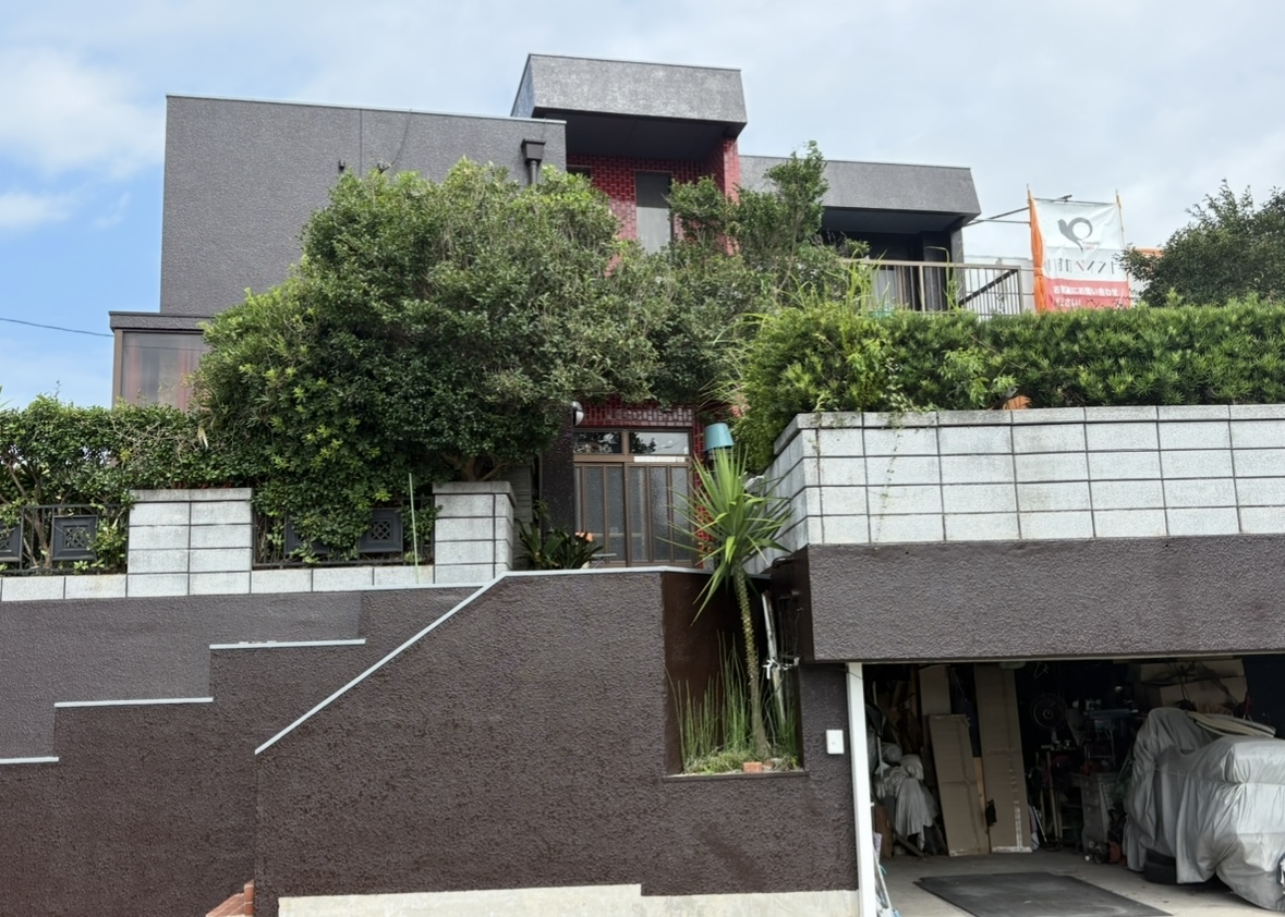 枕崎市御物件様邸外壁塗装、屋上防水工事