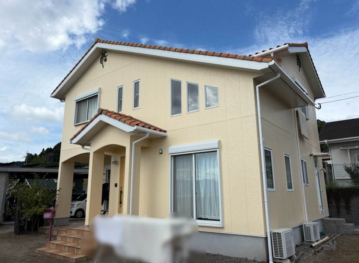 霧島市御物件様邸外壁塗装工事