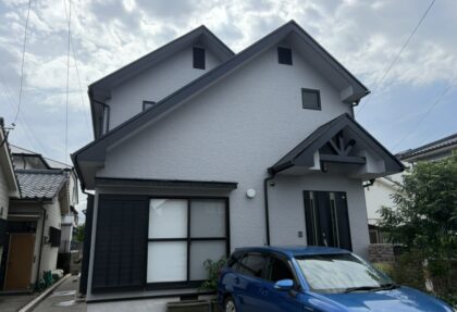 鹿児島市御物件様邸外壁塗装、屋根塗装工事