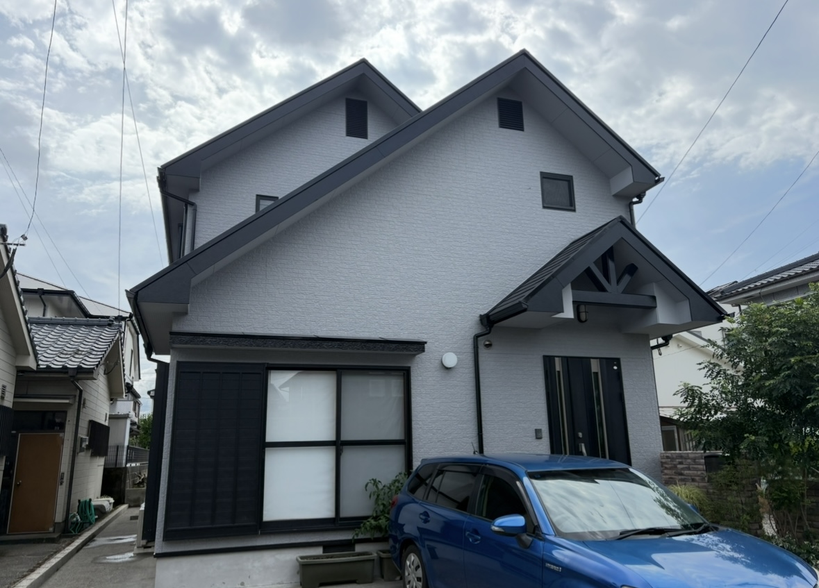 鹿児島市御物件様邸外壁塗装、屋根塗装工事