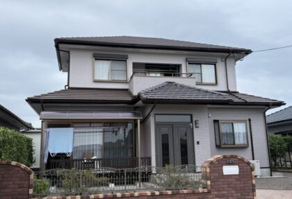 曽於市御物件様邸外壁塗装工事