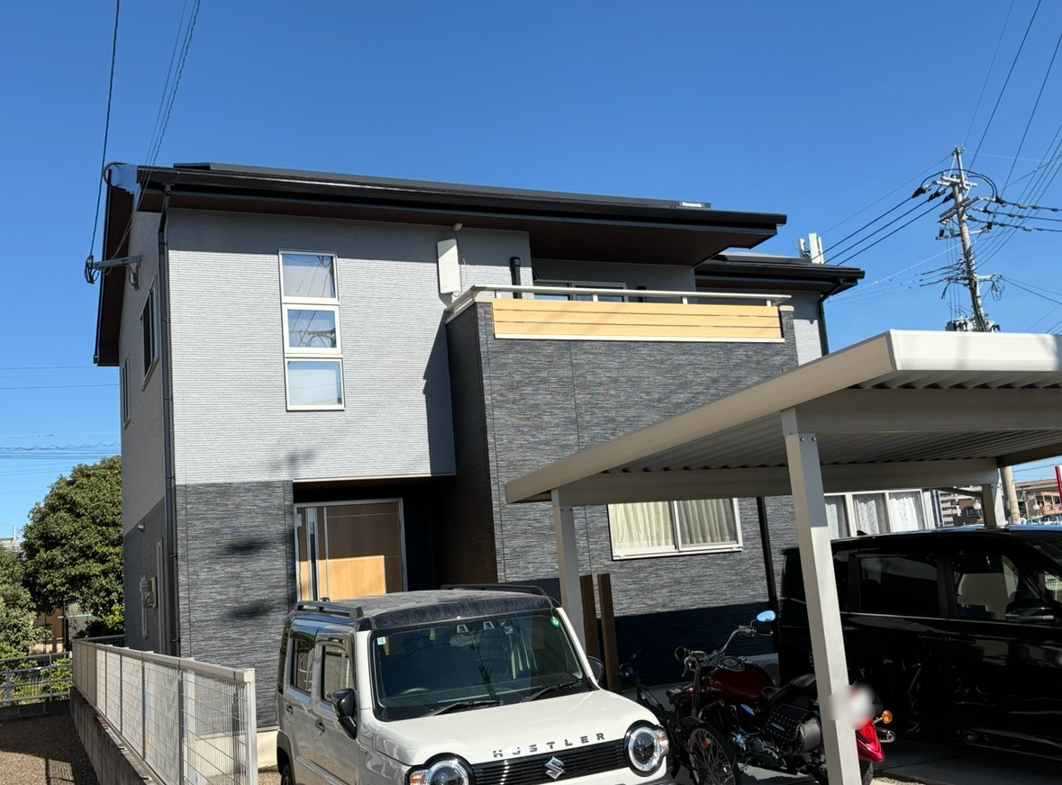 霧島市御物件様邸外壁塗装、屋根塗装工事