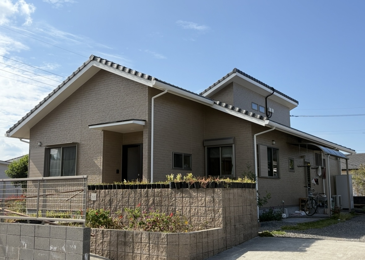 曽於市御物件様邸外壁塗装工事