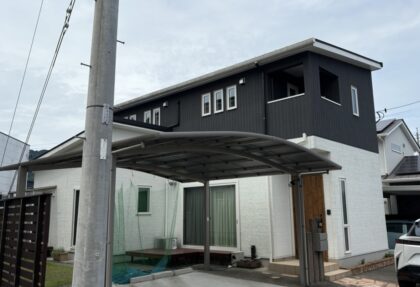 姶良市御物件様邸外壁塗装工事