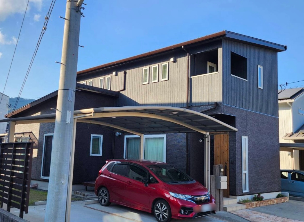 姶良市御物件様邸外壁塗装工事