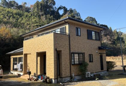 曽於市御物件様邸外壁塗装工事