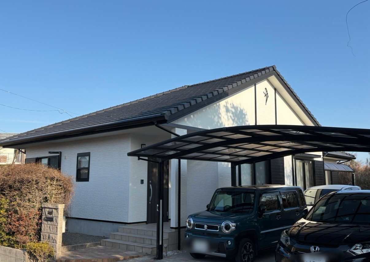 曽於市御物件様邸外壁塗装工事