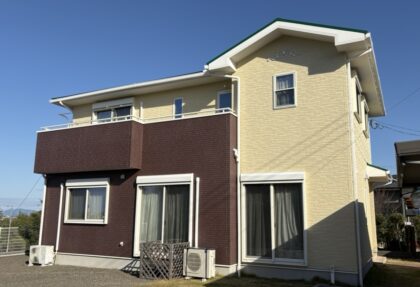 出水市御物件様邸外壁塗装、屋根塗装工事