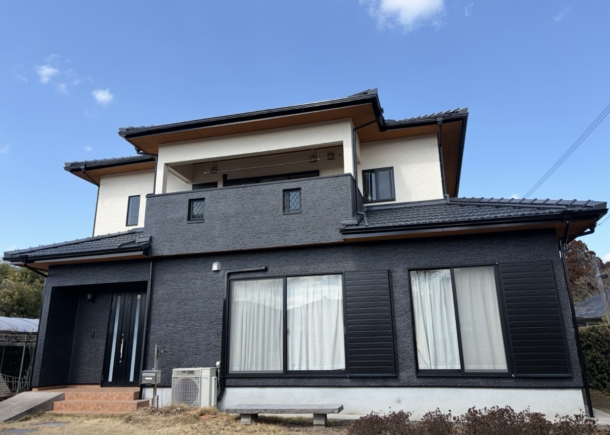 伊佐市御物件様邸外壁塗装、屋根塗装工事