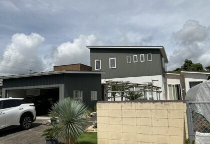 出水市御物件様邸外壁塗装、屋根塗装工事