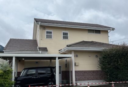 姶良市御物件様邸外壁塗装工事