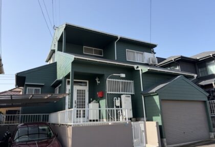 鹿児島市御物件様邸外壁塗装、屋根塗装工事