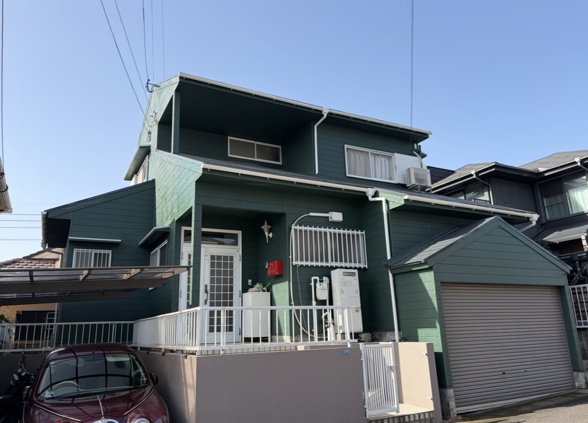 鹿児島市御物件様邸外壁塗装、屋根塗装工事