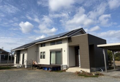 出水市御物件様外壁塗装工事