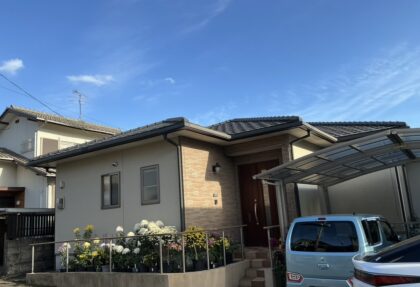 鹿児島市御物件様邸外壁塗装工事