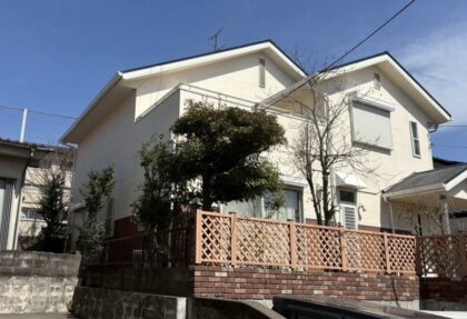 鹿児島市御物件様邸外壁塗装工事