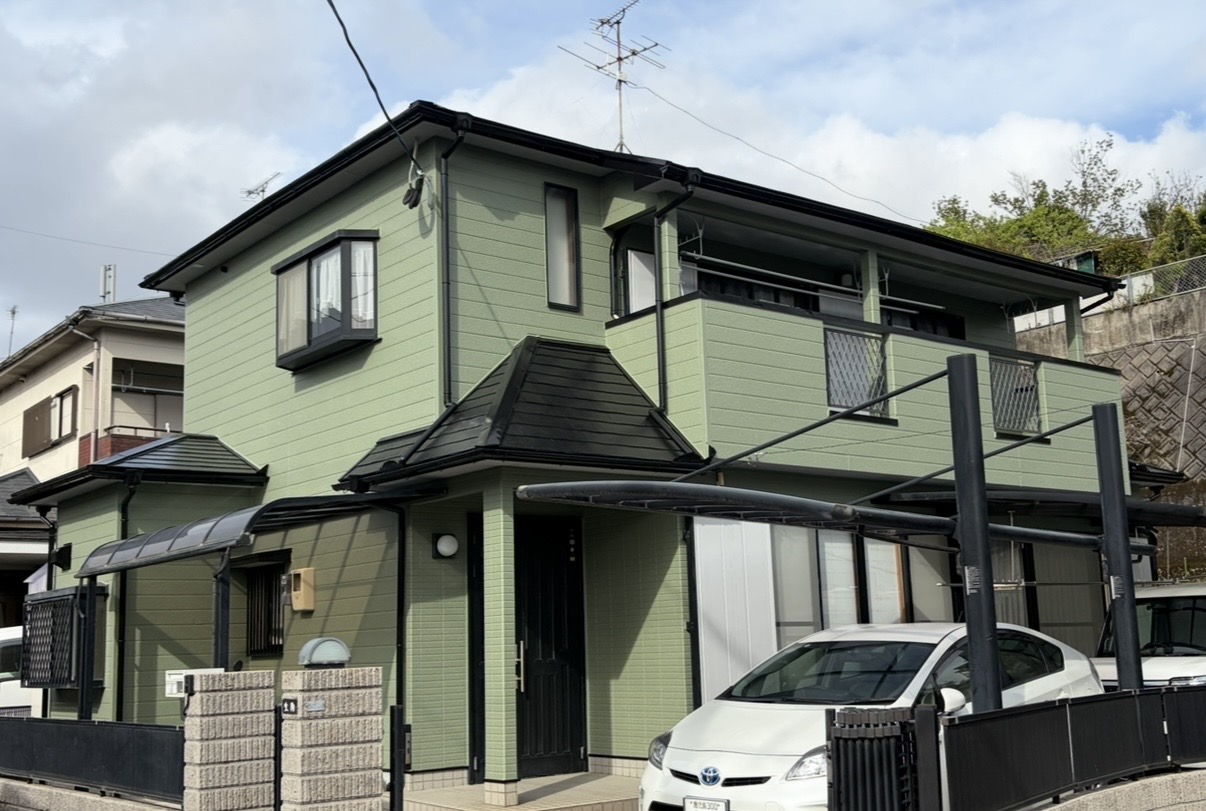 鹿児島市御物件様邸外壁塗装、屋根塗装工事