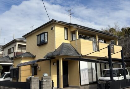 鹿児島市御物件様邸外壁塗装、屋根塗装工事