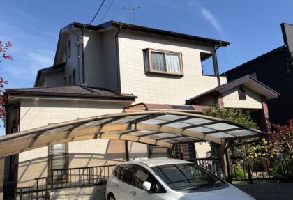鹿児島市御物件様邸外壁塗装、屋根塗装工事
