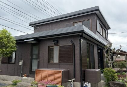 さつま町御物件様邸外壁塗装、屋根塗装工事