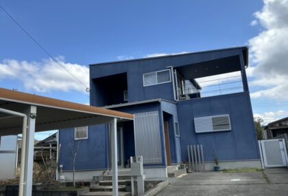 姶良市御物件様邸外壁塗装工事