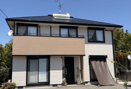 出水市御物件様邸外壁塗装、屋根塗装工事