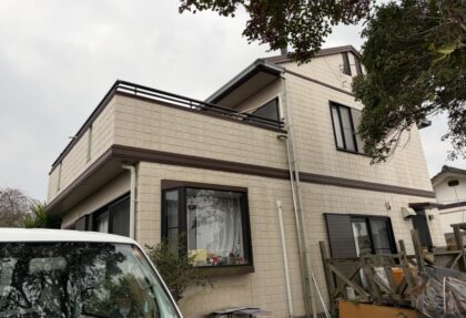 出水市御物件様邸外壁塗装、屋根塗装工事