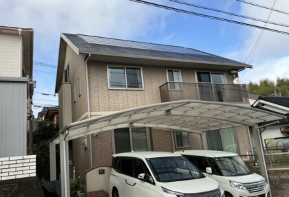 鹿児島市御物件様邸外壁塗装、屋根塗装工事