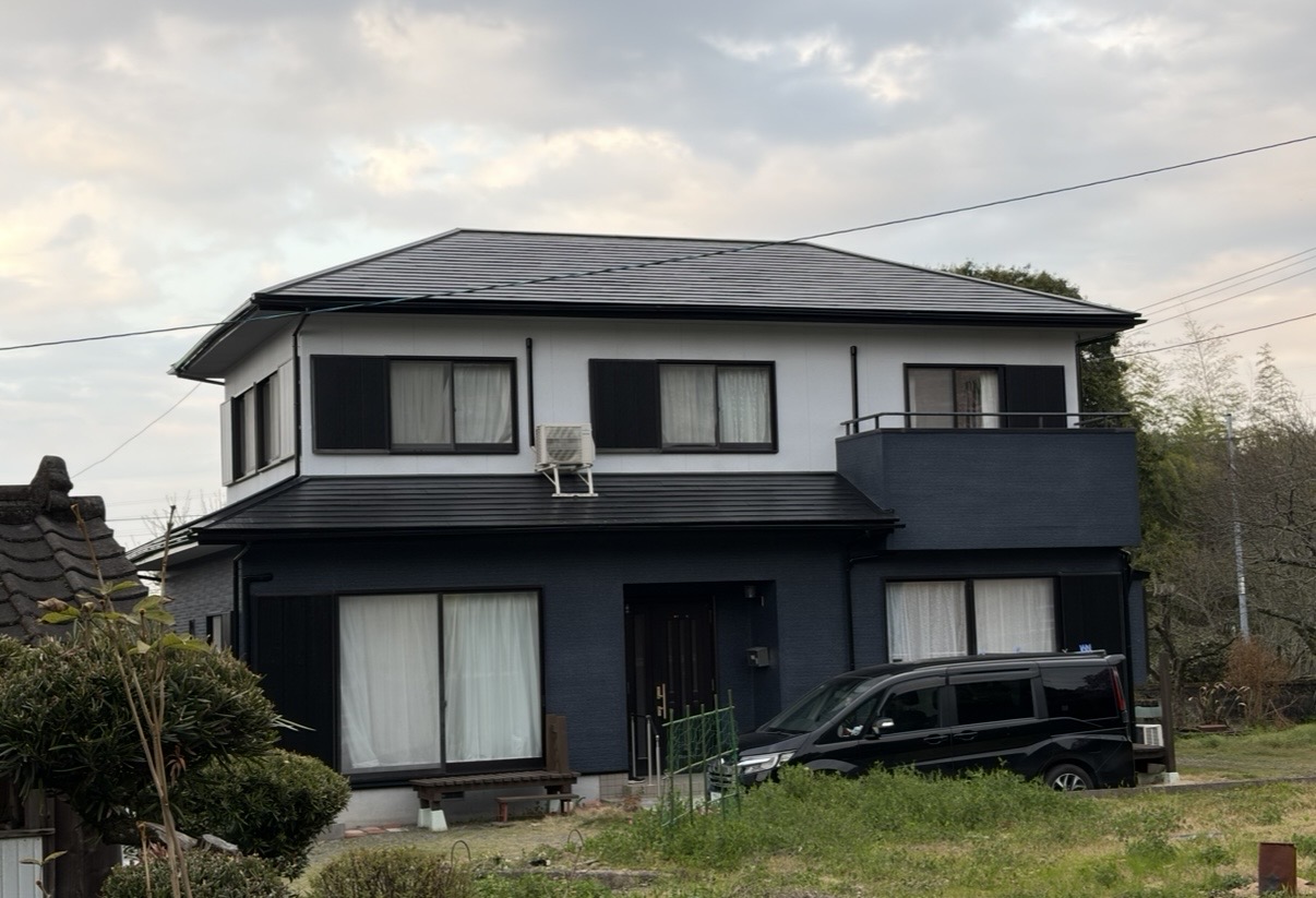 出水市御物件様邸外壁塗装、屋根塗装工事