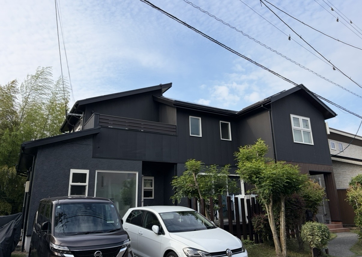 鹿児島市御物件様邸外壁塗装、屋根塗装工事