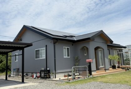出水市御物件様邸外壁塗装、屋根塗装工事