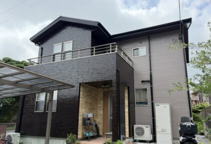 鹿児島市御物件様邸外壁塗装、屋根塗装工事