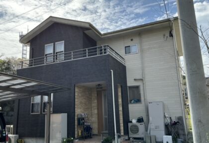鹿児島市御物件様邸外壁塗装、屋根塗装工事