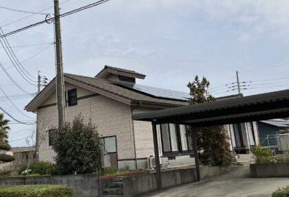 阿久根市御物件様邸外壁塗装、屋根塗装工事