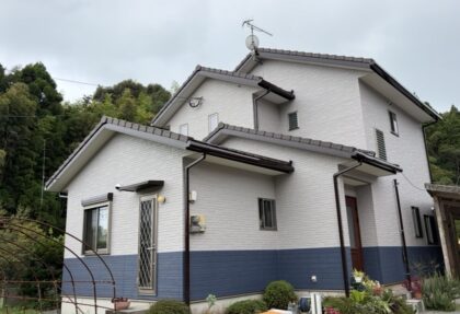 さつま町御物件様邸外壁塗装工事