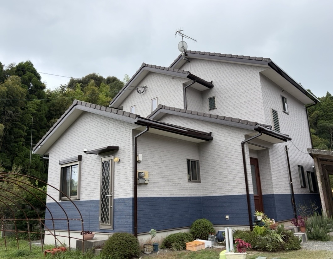 さつま町御物件様邸外壁塗装工事
