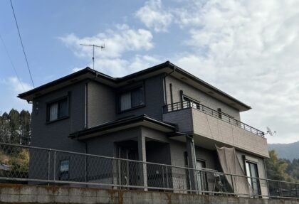 さつま町御物件様邸外壁塗装、屋根塗装工事