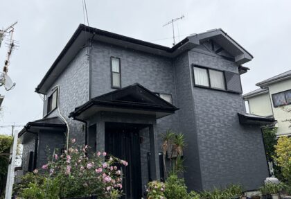 鹿児島市御物件様邸外壁塗装、屋根塗装工事