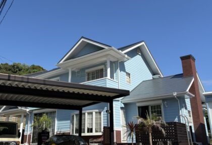 鹿児島市御物件様邸外壁塗装、屋根塗装工事